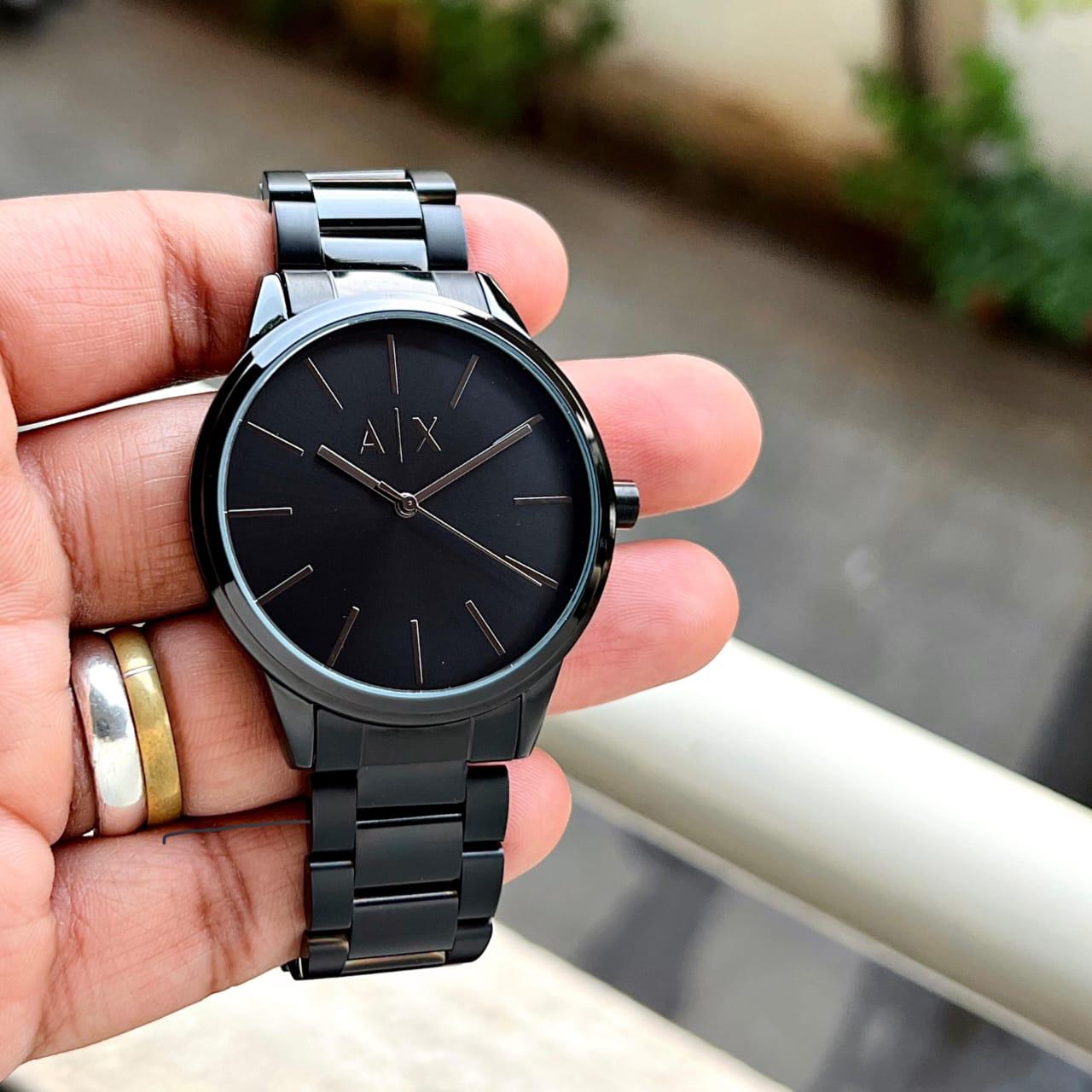 Armanii Exchange Black Edition – Sleek Minimalist Luxury