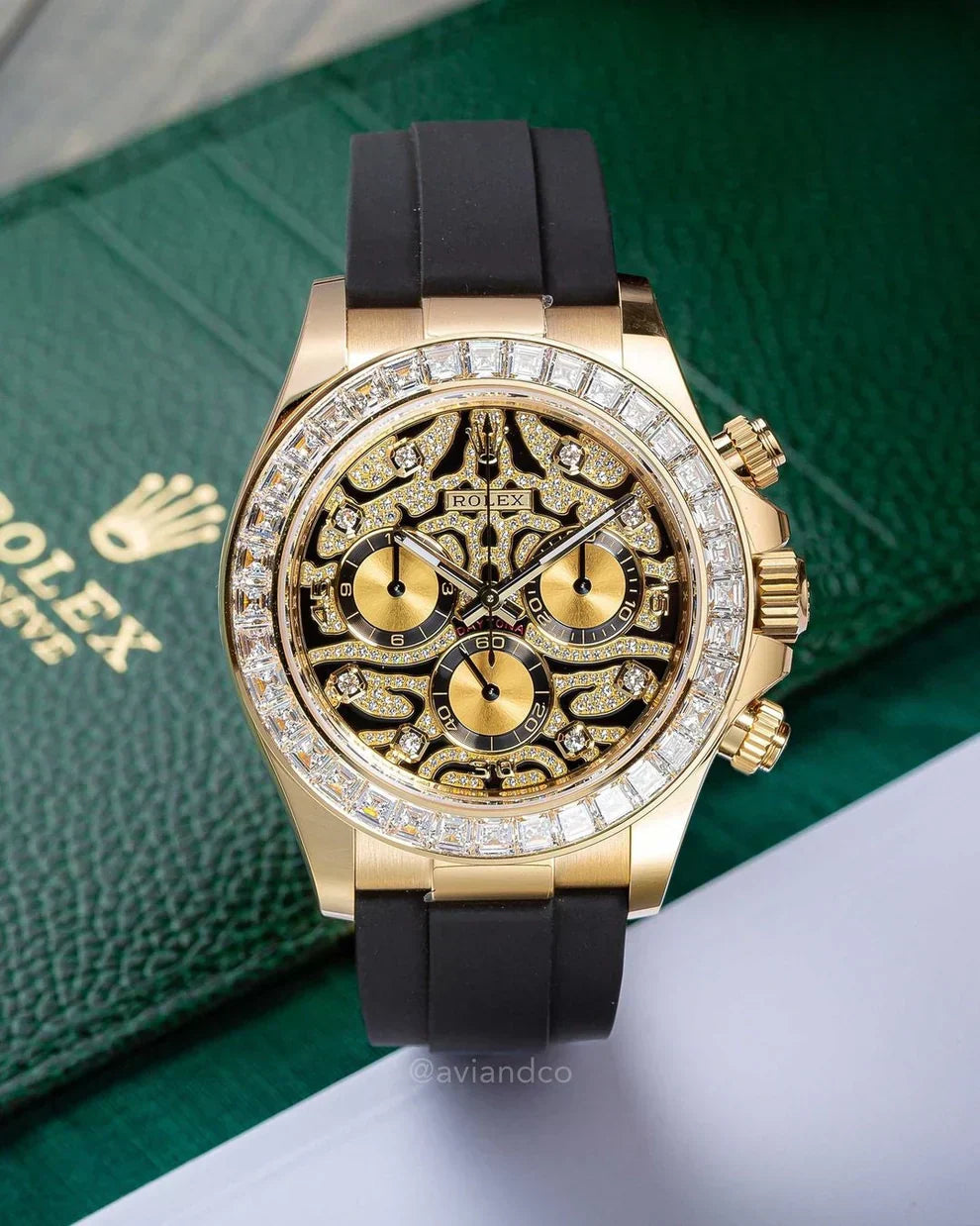 RLX Daytona Tiger pump Automatic Branded Watch (Pandya Using It)
