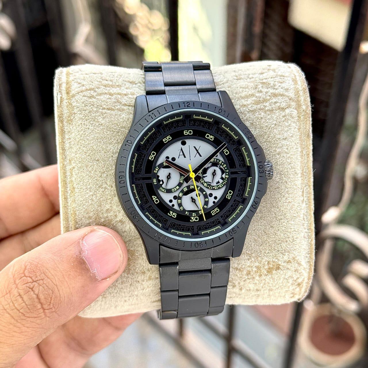 Armanii Exchange Black Edition – Sleek Minimalist Luxury