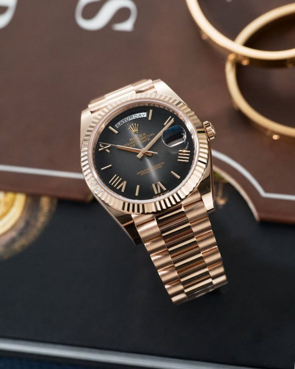 RLX Day-Date premium quality chain watch
