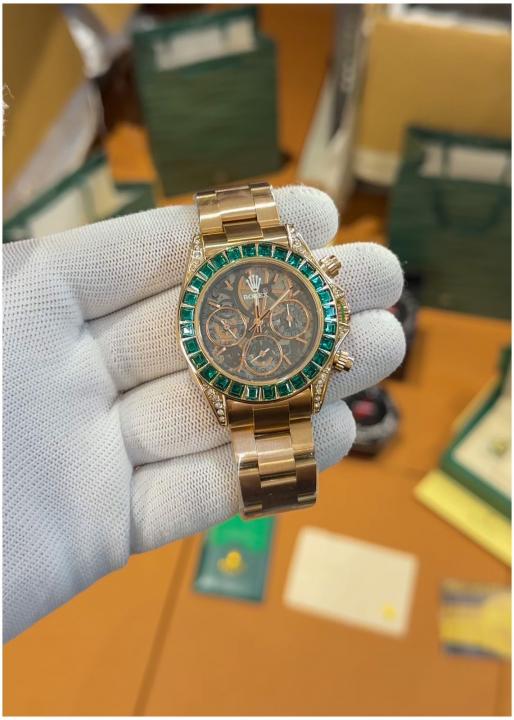RLX Oyster Perpetual Daytona Chosmograph Rainbow Copper-Green