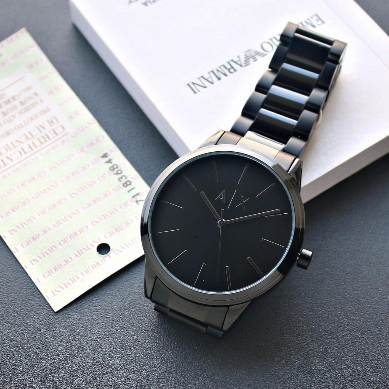 Armanii Exchange Black Edition – Sleek Minimalist Luxury