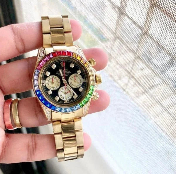 RLX rainbow edition premium quality watch