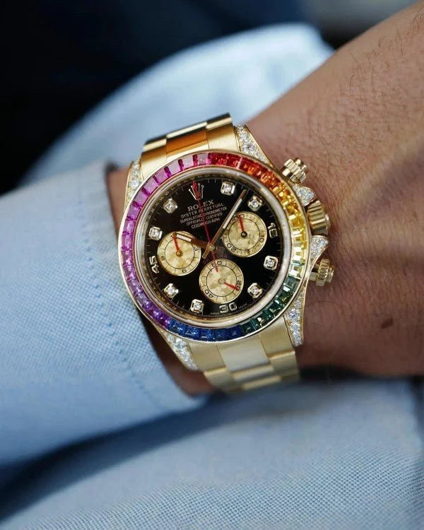 RLX rainbow edition premium quality watch