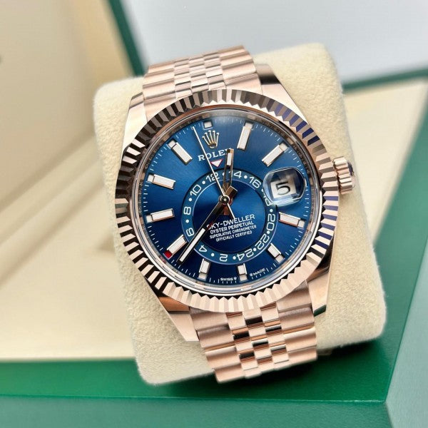 RLX 7A Sky Dweler Watch (BLue)
