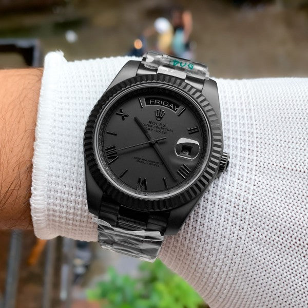 Luxury Branded 7A Oyster perpetual Day Date 40 Night Edition ZR-Premiums