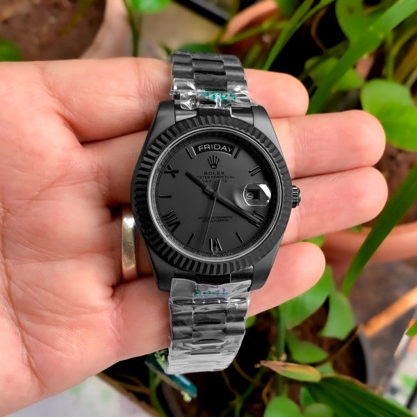 Luxury Branded 7A Oyster perpetual Day Date 40 Night Edition ZR-Premiums