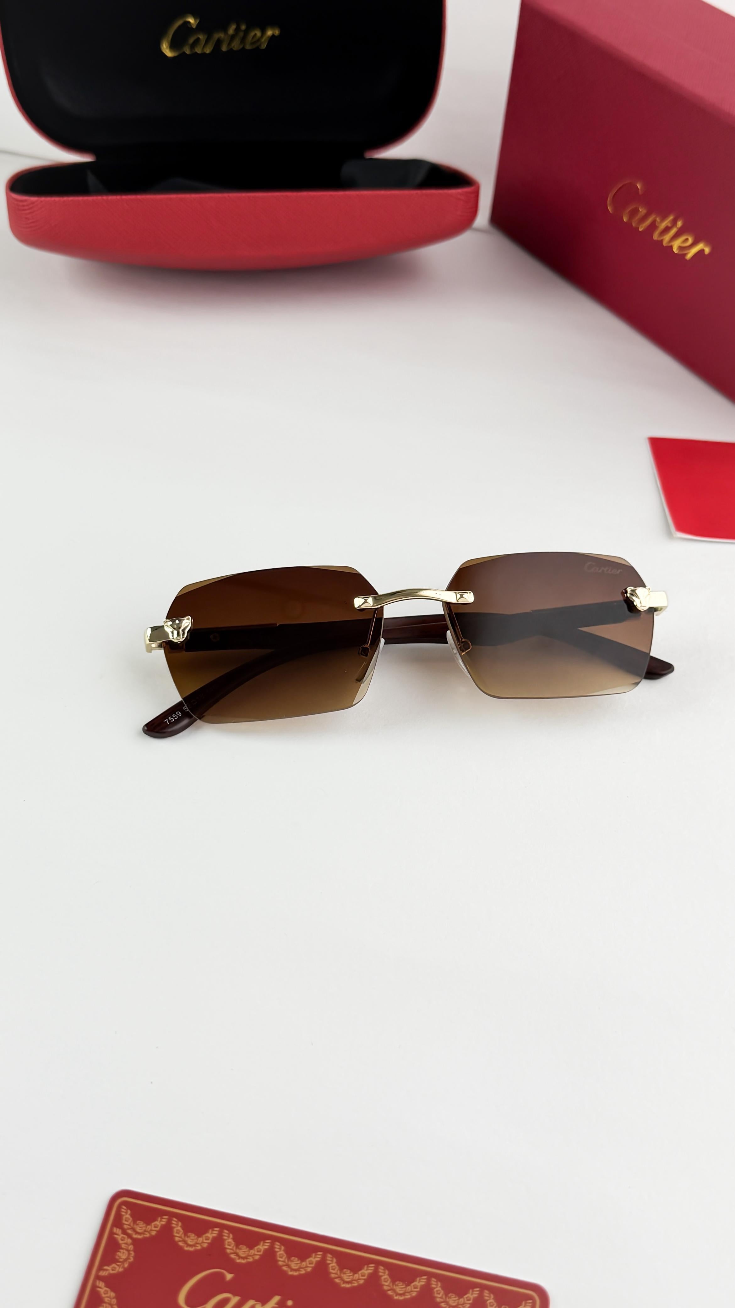 CAR GOLD BROWN 7559