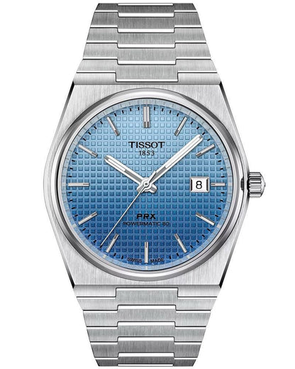 Tissot PRX Premiuim Watch special edition  (Dual Blue)