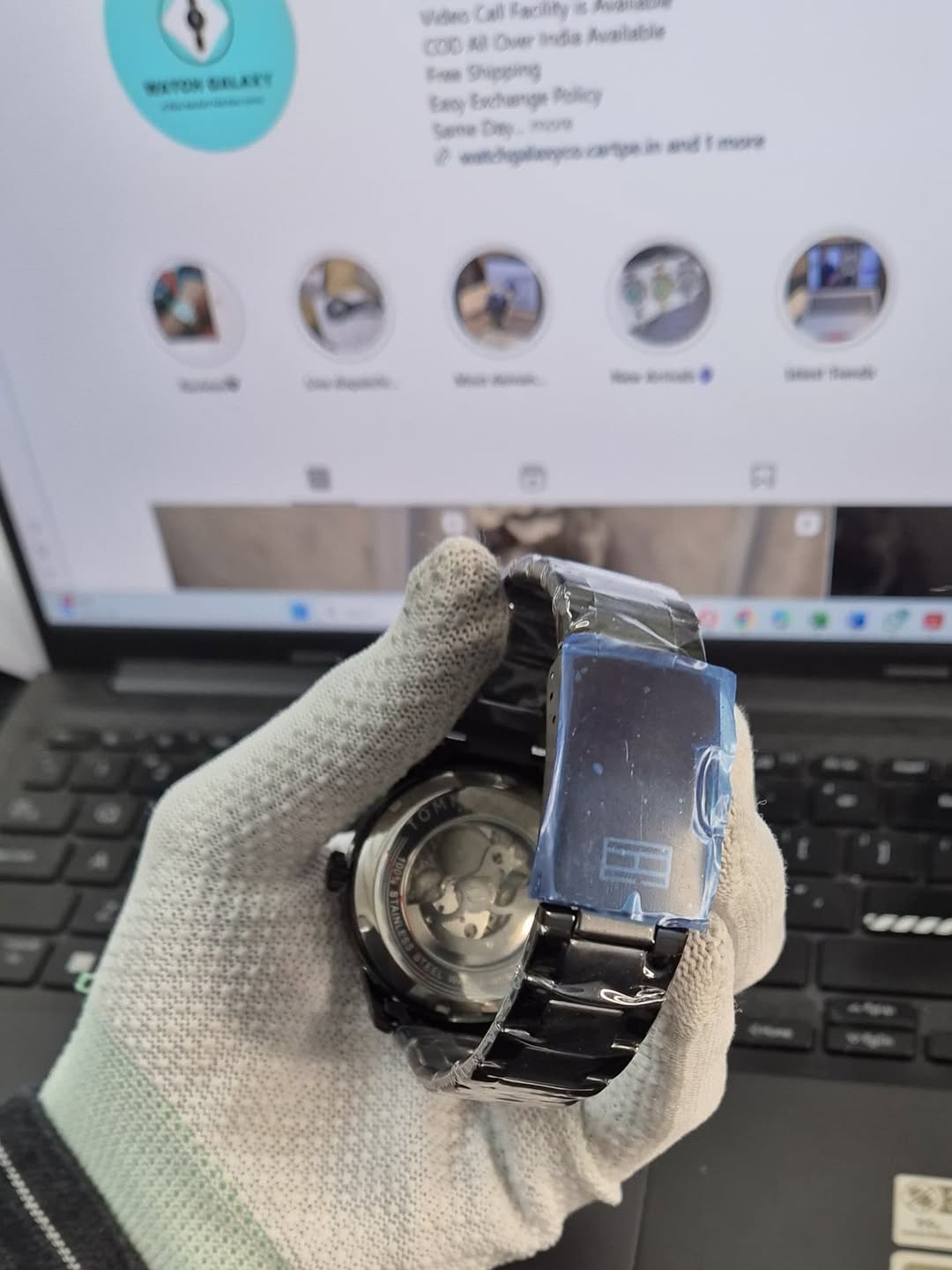 Tommy Hilfige_r Black Automatic Watch