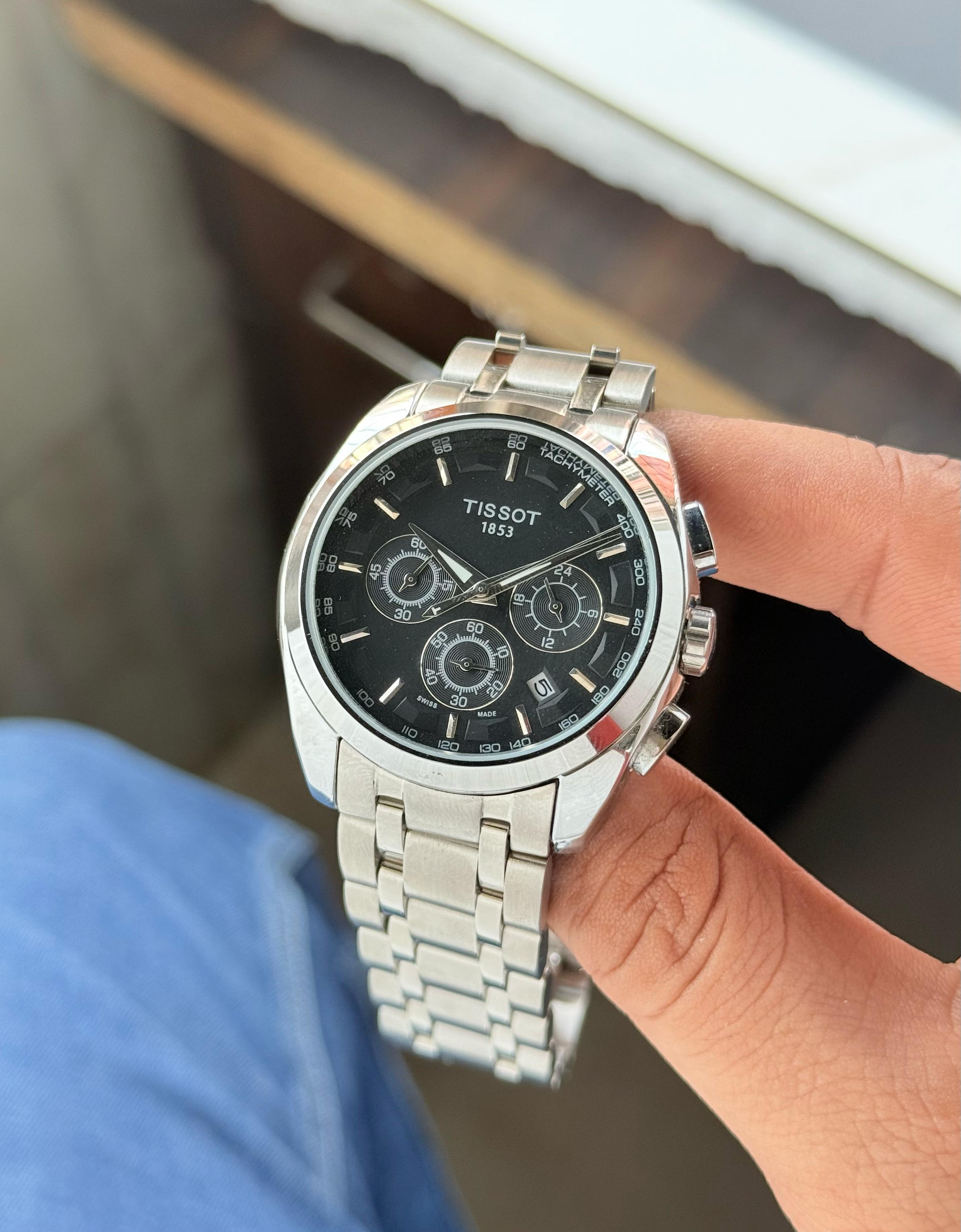 Tisst 1853 Chronograph Watch Black