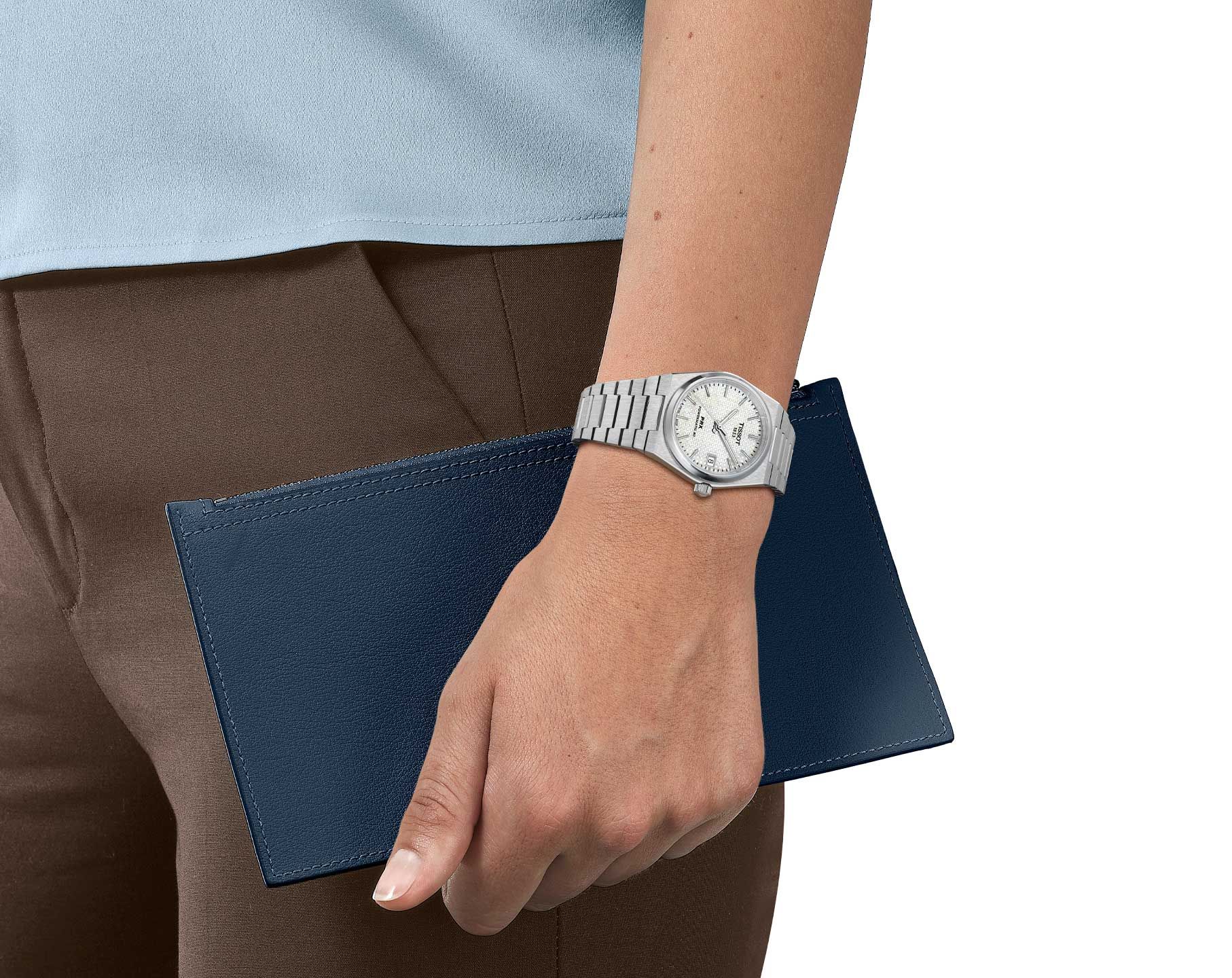 Tissot PRX Premiuim Watch  (Silver White)
